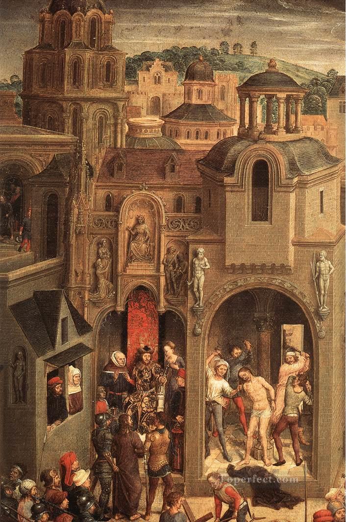 Scènes de la passion du Christ 1470detail4 religieux Hans Memling Peintures à l'huile